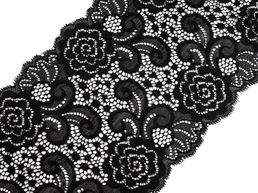 Elastická krajka / vsadka / běhoun šíře 15 cm