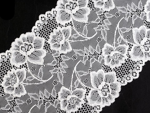Elastická čipka / vsadka / behúň šírka 18,5 cm