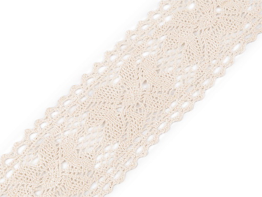 Cotton Bobbin Lace width 55 mm