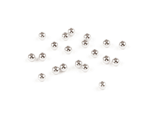 Round Metal Beads Ø3 mm