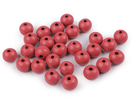 Perles en bois, Ø 10 mm