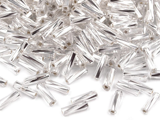 Twisted Bugle Beads Preciosa 6 mm