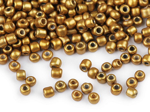 Rokajl 8/0 - 3 mm metalický, nepriehľadný