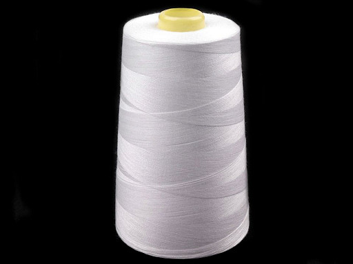 Polyester Thread length 5000 yards PES 40/2 Jason white