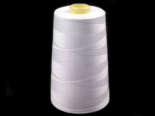 Fil polyester blanc PES 40/2 Jason, 5000 yards