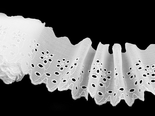 Madeira - Ricamo Anglaise, larghezza: 80 mm