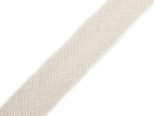 Schrägband Baumwolle Breite 14 mm gefalzt