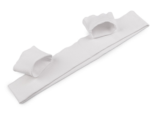 Bavlněné elastické náplety šíře 7,5 cm sada (2x rukáv, 1x pás)