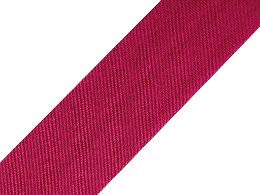 Satin Single Fold Bias Binding width 20 mm measured out 