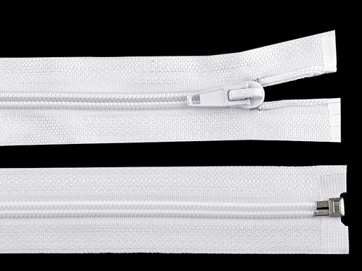  Cremallera de nailon (bobina) para chaqueta, ancho 5 mm, largo 90 cm