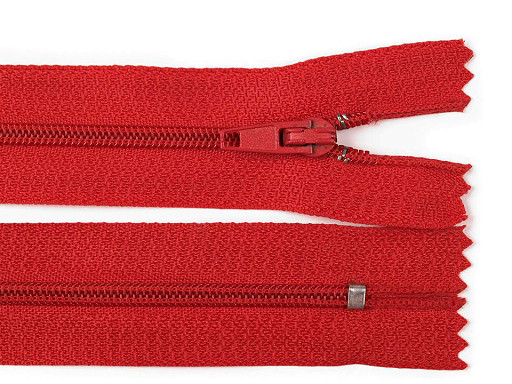 Špirálový zips No 3 dĺžka 16 cm autolock