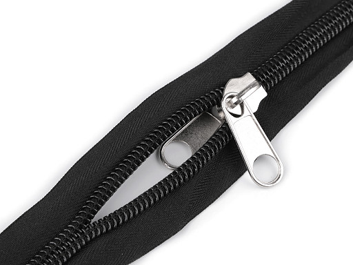 Nylon Tent Zipper width 10 mm, with double sided slider, length 195 cm