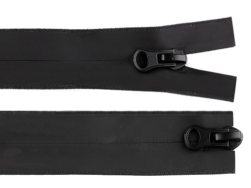 Nylon waterproof zipper No 5 length 90 cm, matte 2 sliders / two-way