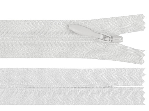 Spirálový zip skrytý YKK No 4 délka 60 cm