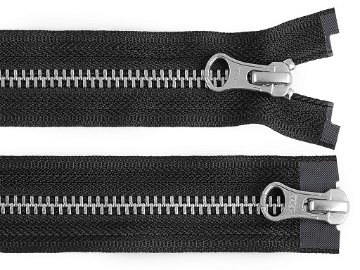Zamek metalowy YKK No 5 rozdzielczy dwusuwakowy / dwukierunkowy 50 cm