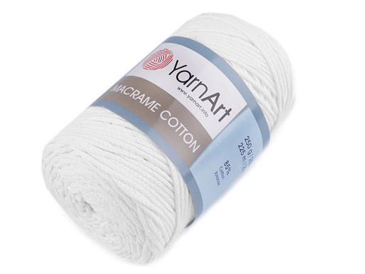 Knitting Yarn Macrame Cotton 250 g 