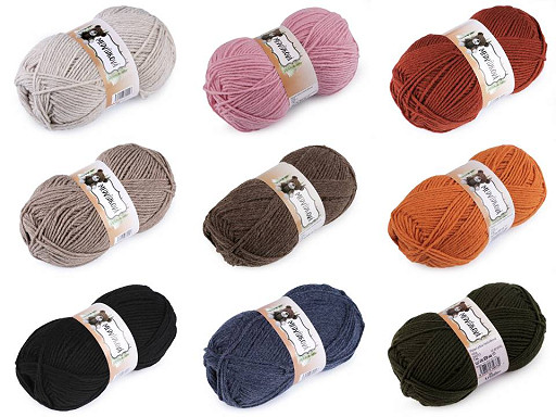 Hilo para tejer un osito, 100g