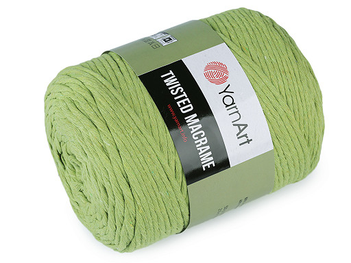 Strickgarn Twisted Macrame, 500 g, entwirbar