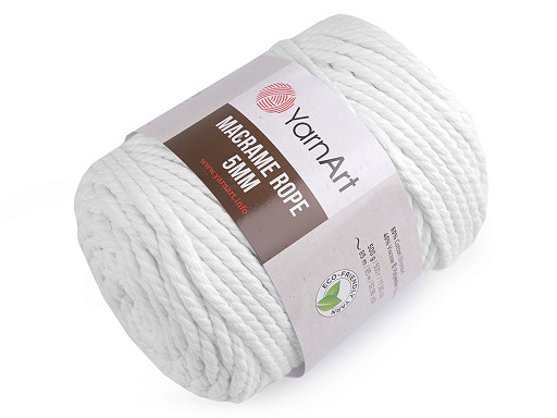 Kötőfonal Macrame Rope Ø5 mm 500 g