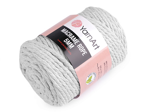 Fir de tricotat / croșetat Macrame Rope,Ø5 mm 500 g