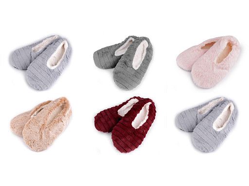 Dámské zimní balerínky s protiskluzem