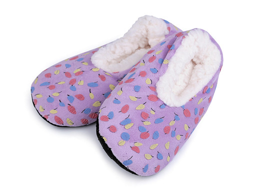 Dětská zimní domácí obuv s protiskluzem