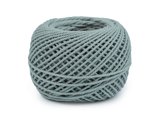 Cotton Macramé / Crochet Yarn 40 g, combing