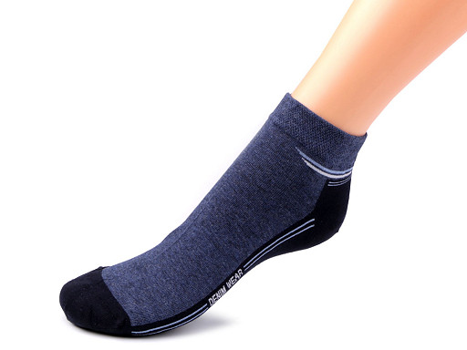 Pánské bavlněné ponožky kotníkové