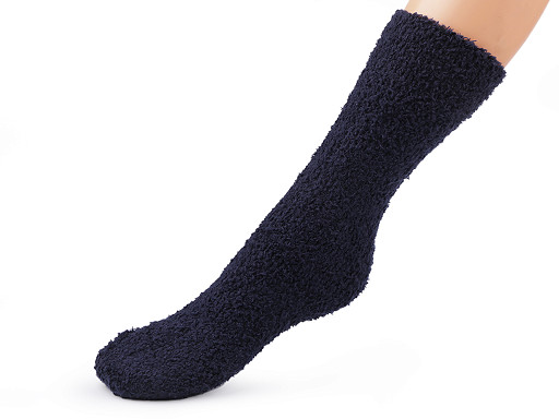 Chaussettes femme en tissu éponge