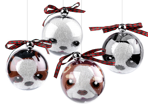Weihnachtssocken für Kinder im Geschenkball mit Schelle