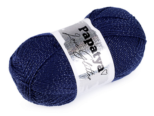 Knitting Yarn Papatya Love Glitter 100 g