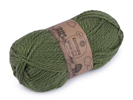 Knitting Yarn Melange Wool 100 g