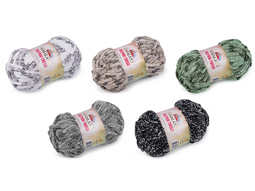 Włóczka chenille Dolphin Tweed 100 g