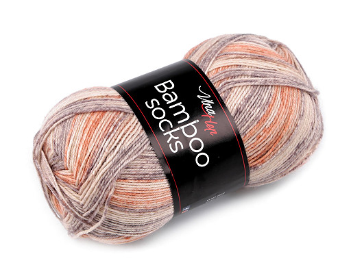 Pletací příze Bamboo Socks / ponožkovka 100 g