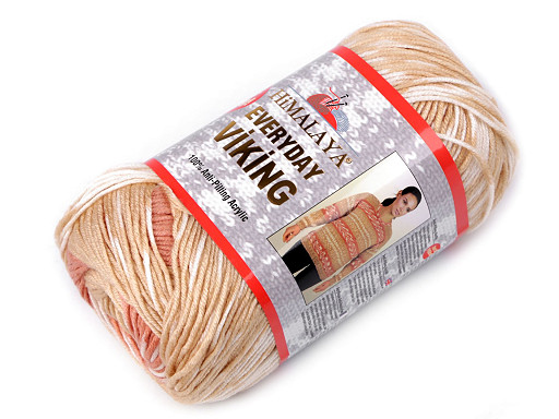 Knitting Yarn Everyday Viking self-patterning 100 g