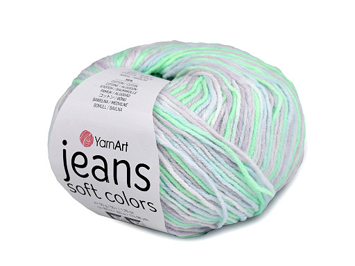 Strickgarn Jeans Soft Color 50 g