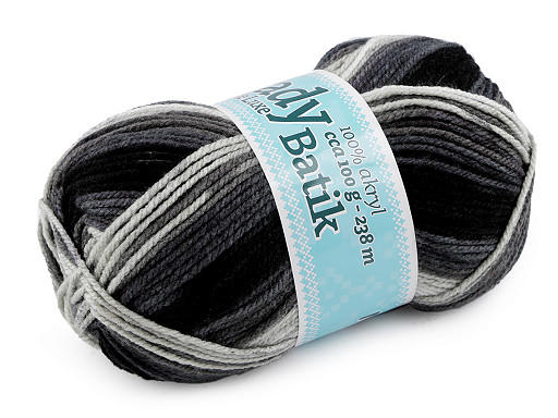 Filato per maglieria, Lady Batik de Luxe, 100 g