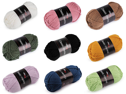 Pletací příze Classic Merino 50 g