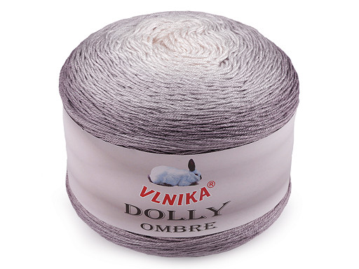 Hilo de tricotar, Dolly Ombre 250 g