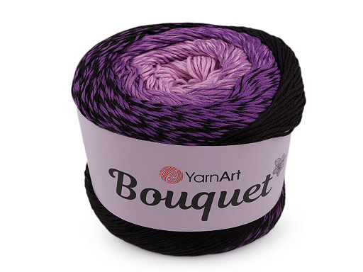 Cotton knitting yarn Bouquet 250 g