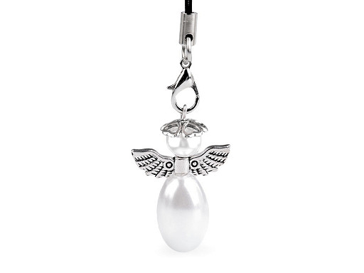 Angel Good Luck Charm - inscription in czech, slovak or english