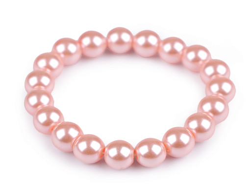 Pulsera de perlas de imitación