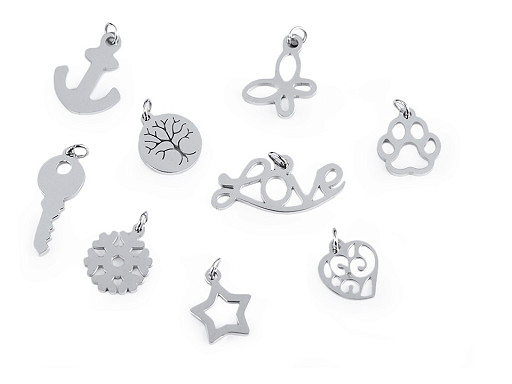Stainless Steel Charms for Bracelet
