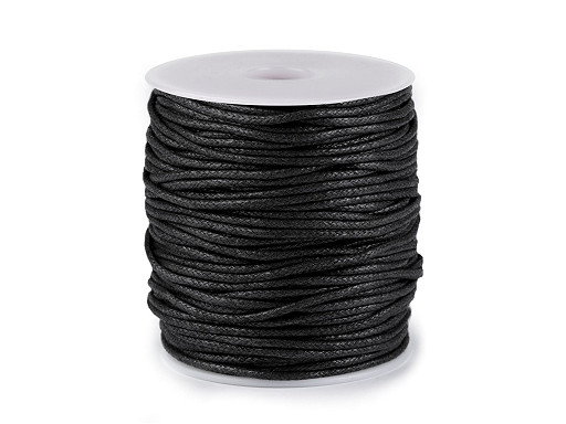 Cordoncino in cotone cerato, Ø 2 mm