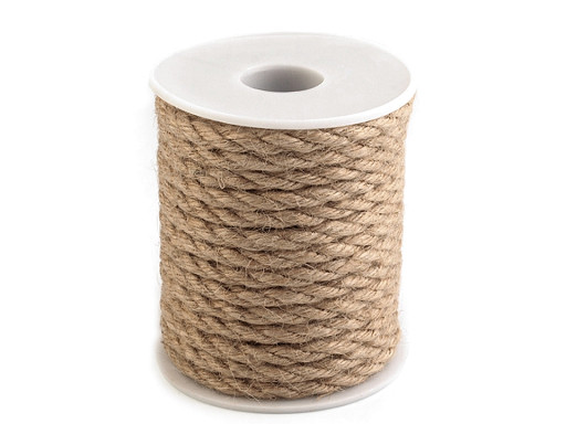 Twisted Natural Jute Twine / String Ø6 mm