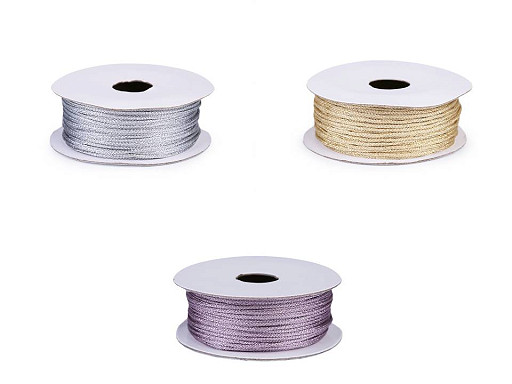 Lurex zsinór / madzag Ø1 mm