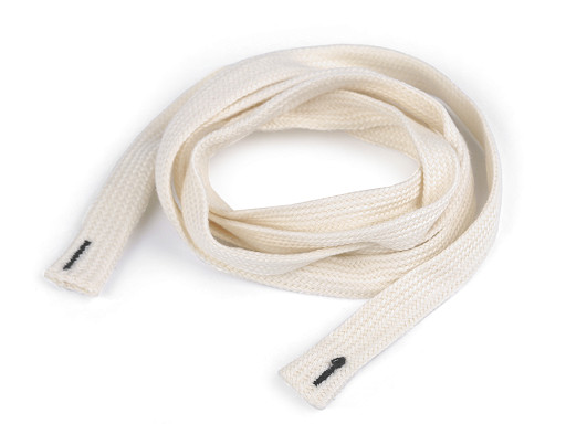 Cordón de repuesto para sudadera con capucha con terminales, largo 135 cm