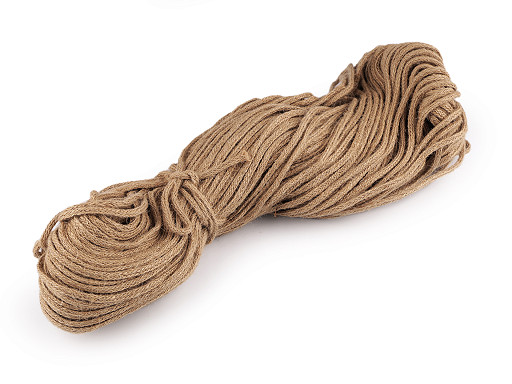 Jute braided cord Ø6 mm