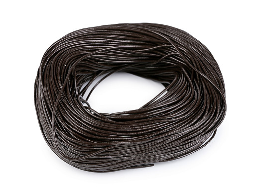 Round leather cord Ø2 mm 