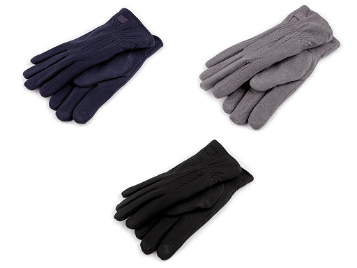 Gants homme isolés pour écran tactile